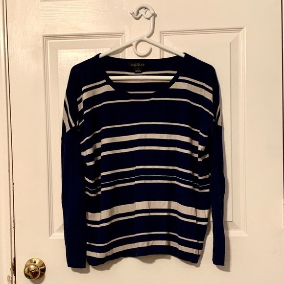 Blue Striped Sweater - Picture 3 of 5